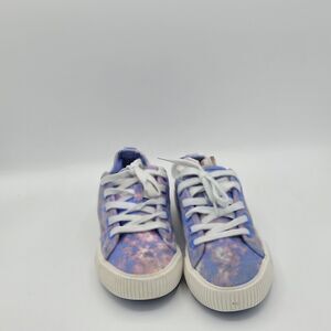 Cat & Jack Girls Pascale Lace Up Sneakers Shoes Multicolored Size 3